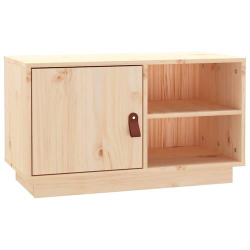 Tv-bord 70x34x40 cm massivt fyrretræ