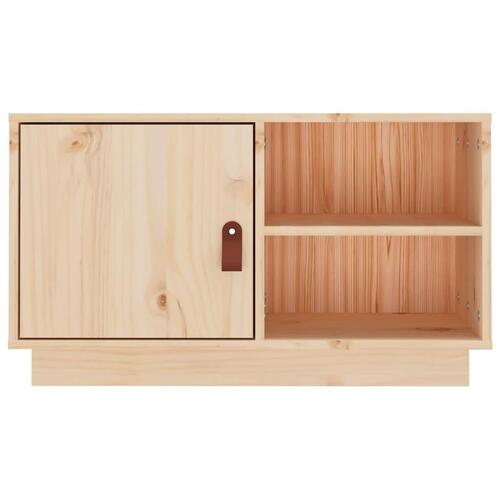 Tv-bord 70x34x40 cm massivt fyrretræ