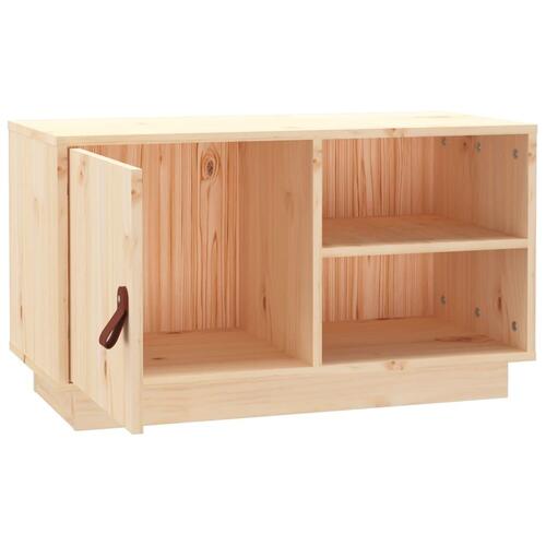 Tv-bord 70x34x40 cm massivt fyrretræ