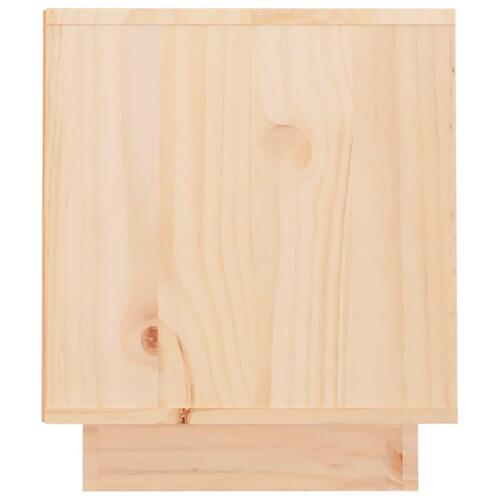 Tv-bord 70x34x40 cm massivt fyrretræ