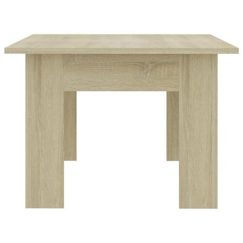 Sofabord 100x60x42 cm konstrueret træ sonoma-eg