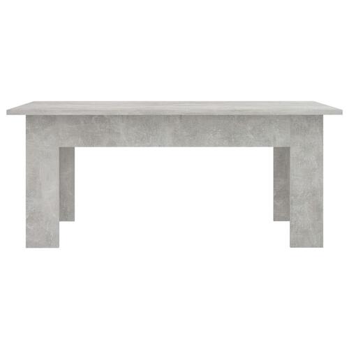 Sofabord 100x60x42 cm konstrueret træ betongrå
