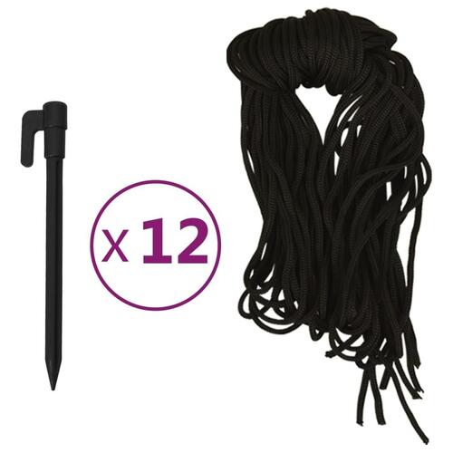 Oppustelig julemand med LED-lys 160 cm