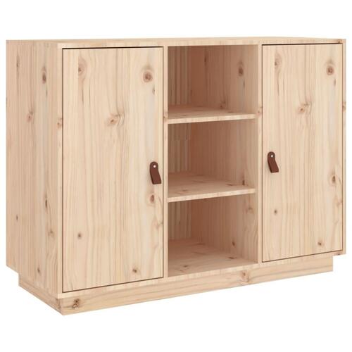 Skænk 110x40x75 cm massivt fyrretræ