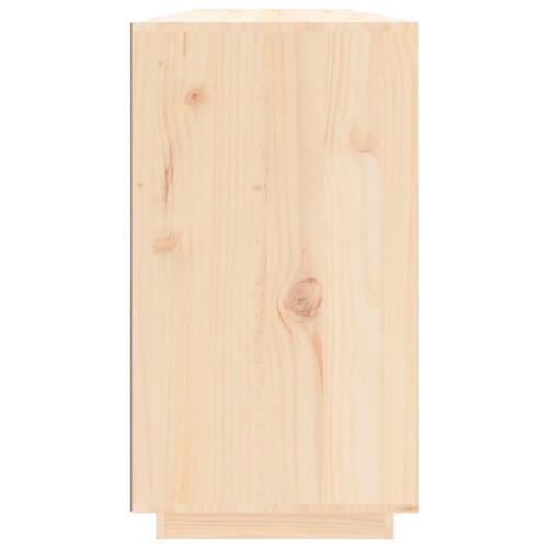 Skænk 110x40x75 cm massivt fyrretræ