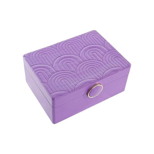 Smykkeskrin 17 x 13 x 8,5 cm Syren Polyuretan Træ MDF