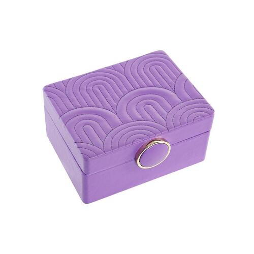 Smykkeskrin 23 x 17 x 10 cm Syren Polyuretan Træ MDF