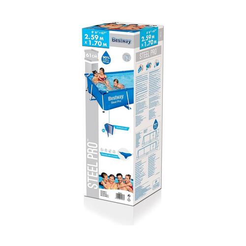 Pool Aftageligt Steel Pro 56403b (259 x 170 x 61 cm)