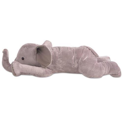 Plysdyr elefant XXL 120 cm