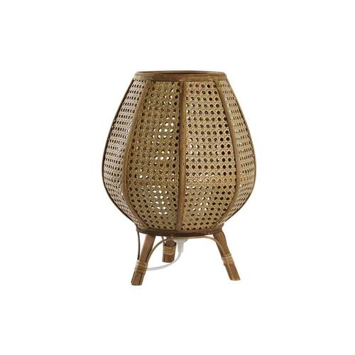 Bordlampe Brun Rattan 50 W (29 x 29 x 40 cm)