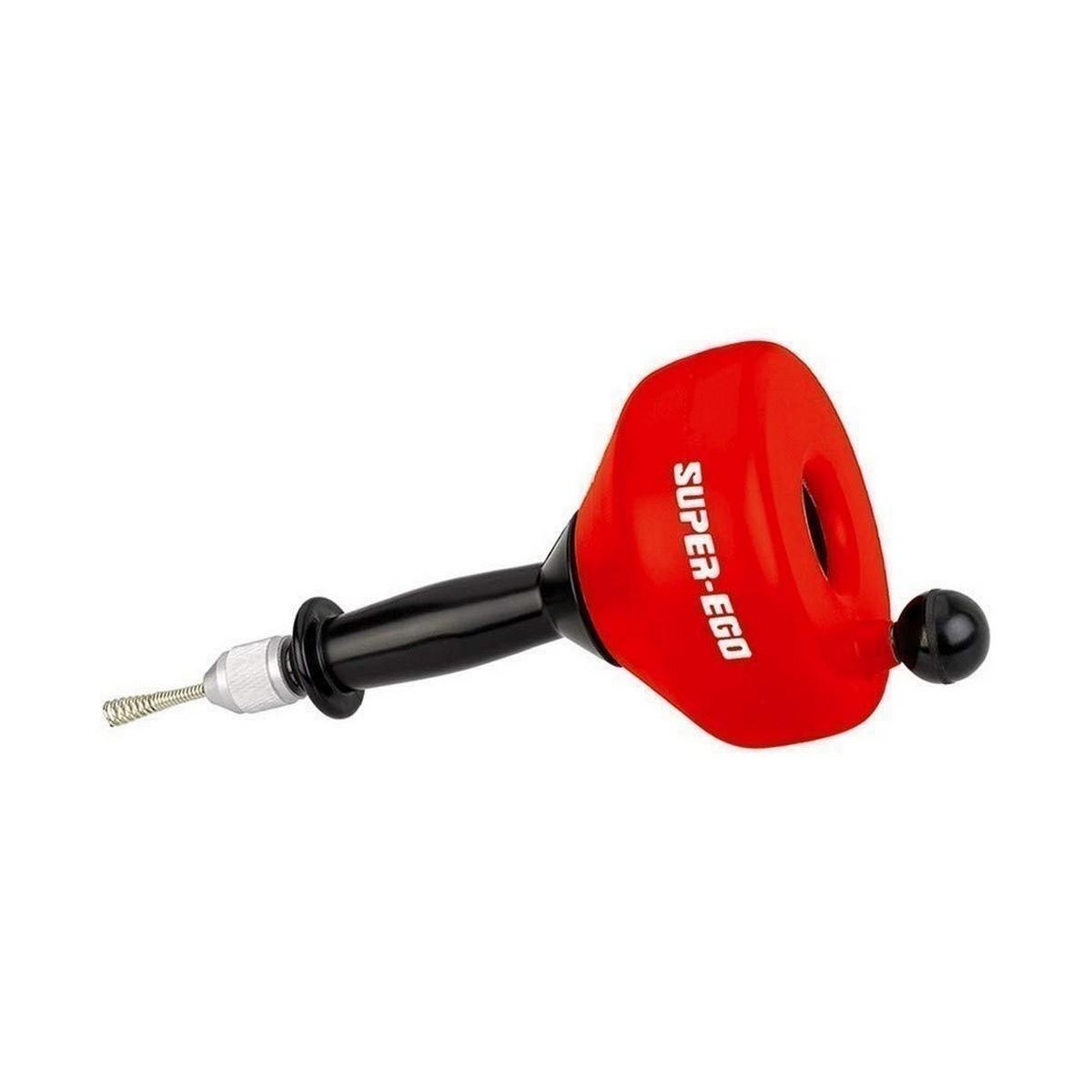 Super Ego svupper med tromme - rød/sort, 6 m