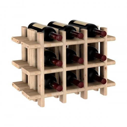 Astigarraga Flaskereol Evolutivo Rioja - brun fyrretræ, 9 flasker (43 × 22 × 32,5 cm)