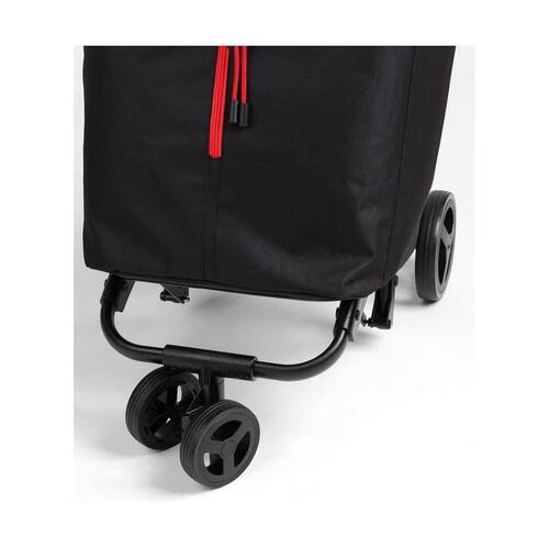 Indkøbsvogn Gimi Twin Urban Sort 50 L (39 x 52 x 95 cm)