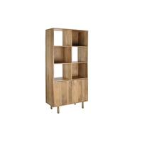 Hylder Gylden Natur Mangotræ 90 x 40 x 180 cm (1)
