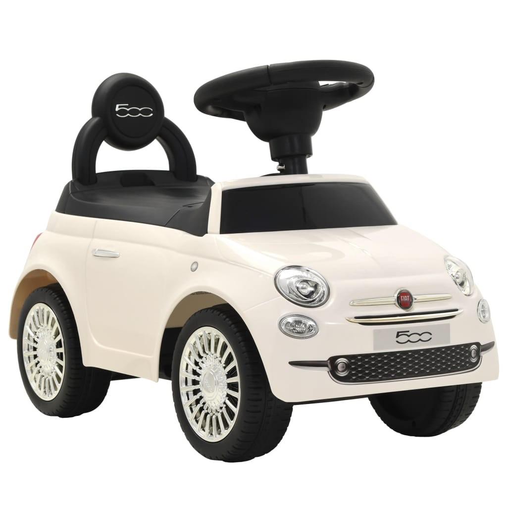 Legetøjsbil Fiat 500 hvid