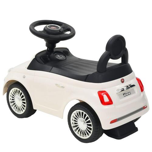 Legetøjsbil Fiat 500 hvid