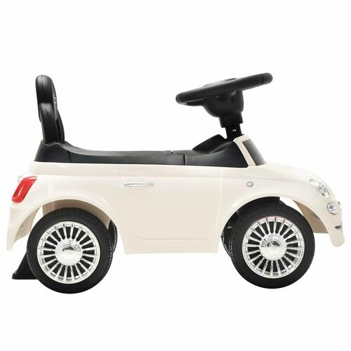 Legetøjsbil Fiat 500 hvid
