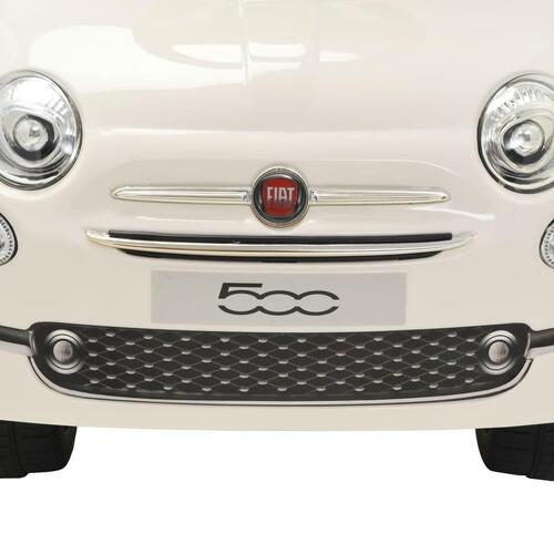 Legetøjsbil Fiat 500 hvid