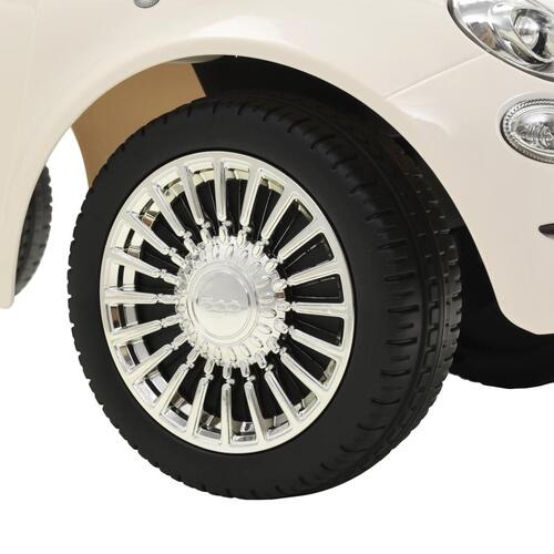 Legetøjsbil Fiat 500 hvid
