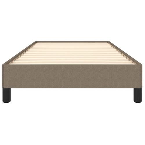Sengeramme uden madras 80x200 cm stof gråbrun