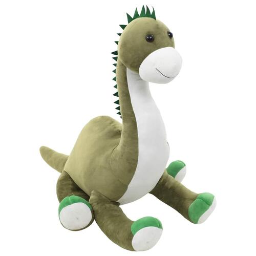 Dinosaur brontosaurus tøjdyr plys grøn