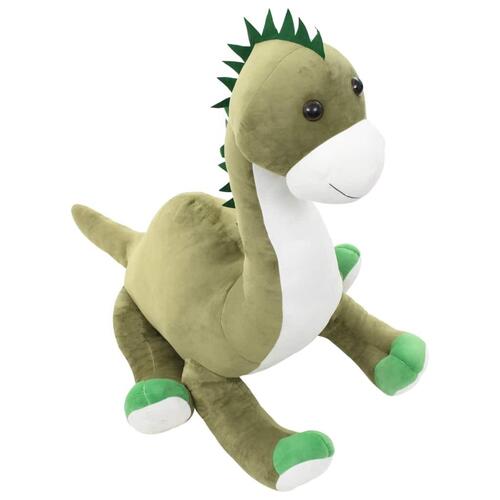 Dinosaur brontosaurus tøjdyr plys grøn