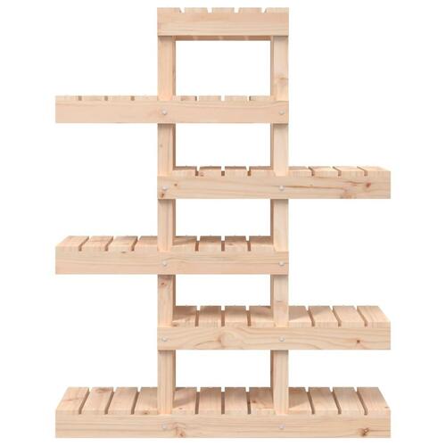 Plantestativ 85x25x109,5 cm massivt fyrretræ