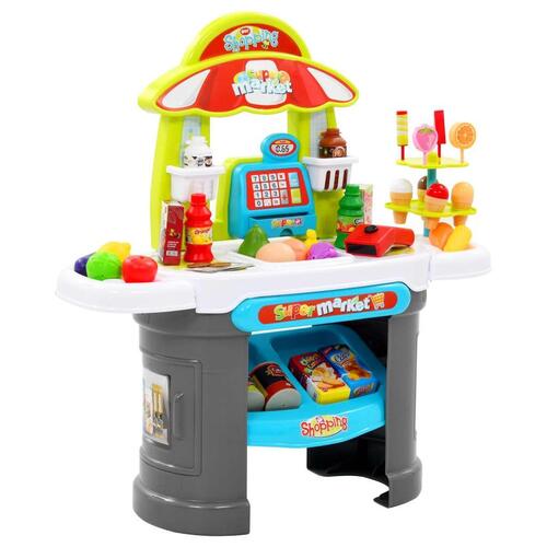 Legebutik til børn 51 dele 68 x 25 x 67,5 cm