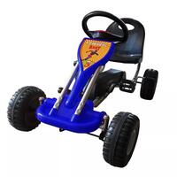 Pedal-gokart blå