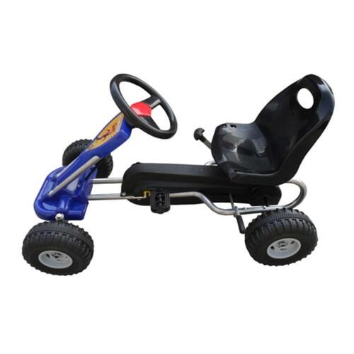 Pedal-gokart blå