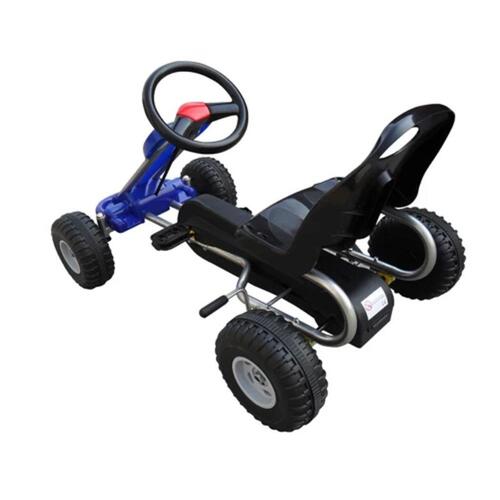 Pedal-gokart blå