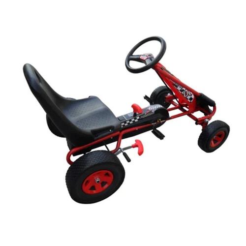 Pedal-gokart til børn rød
