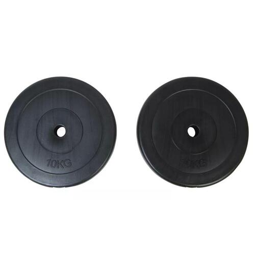 Vægtskiver 2 x 10 kg