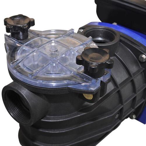 Poolpumpe elektrisk 500 W blå