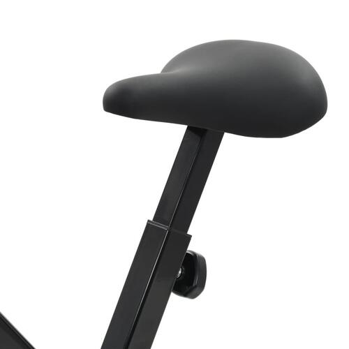 Magnetisk motionscykel med pulsmåler sort og blå