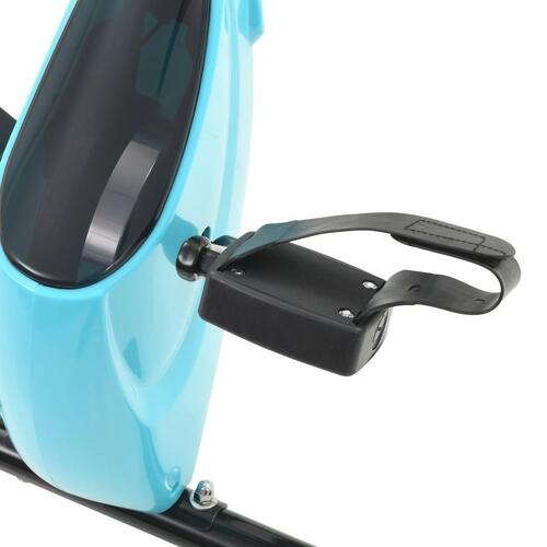 Magnetisk motionscykel med pulsmåler sort og blå