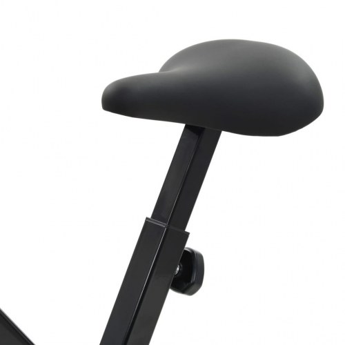 Magnetisk motionscykel med pulsmåler sort og rød