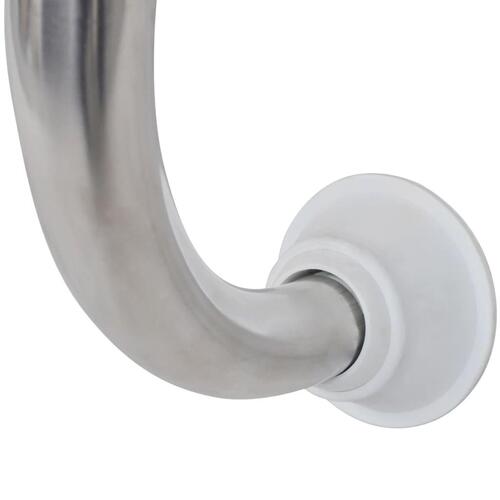 Bassinstige 3 trin rustfrit stål 304 120 cm