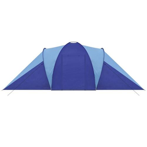 Camping Telt 6 Personer Navy Blå / Lyseblå