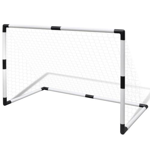 Mini-fodboldmål 2 stk. 91,5x48x61 cm til børn