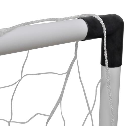 Mini-fodboldmål 2 stk. 91,5x48x61 cm til børn