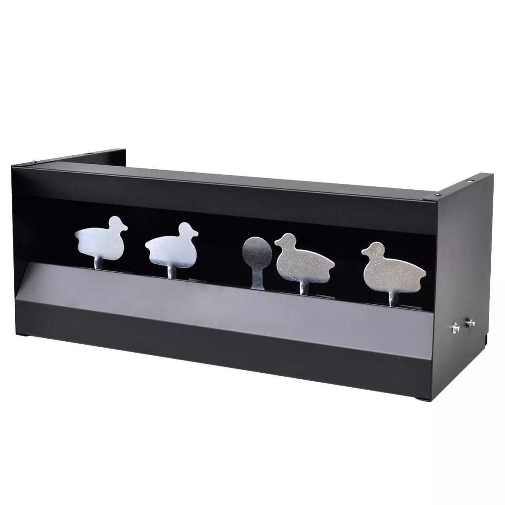 Skydekasse magnetisk 4 + 1 skydeskiver med andemotiv