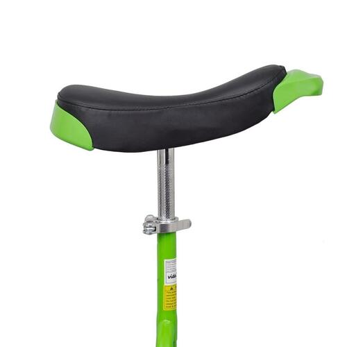 Ethjulet cykel 20 tommer justerbar grøn
