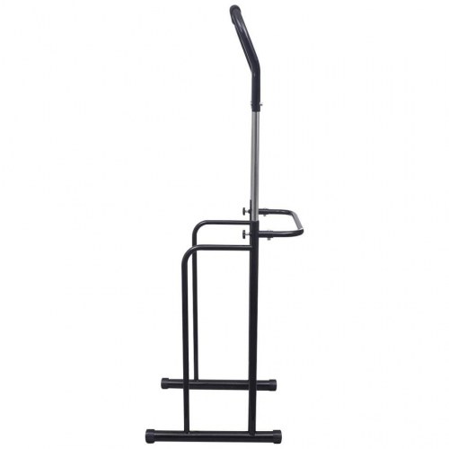 Justerbar Armbøjning / Dips Stativ 175-224 cm Sort