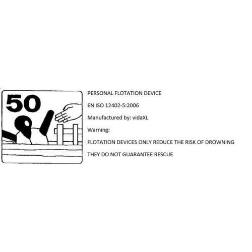 Svømmevest 50N 50-70 kg marineblå