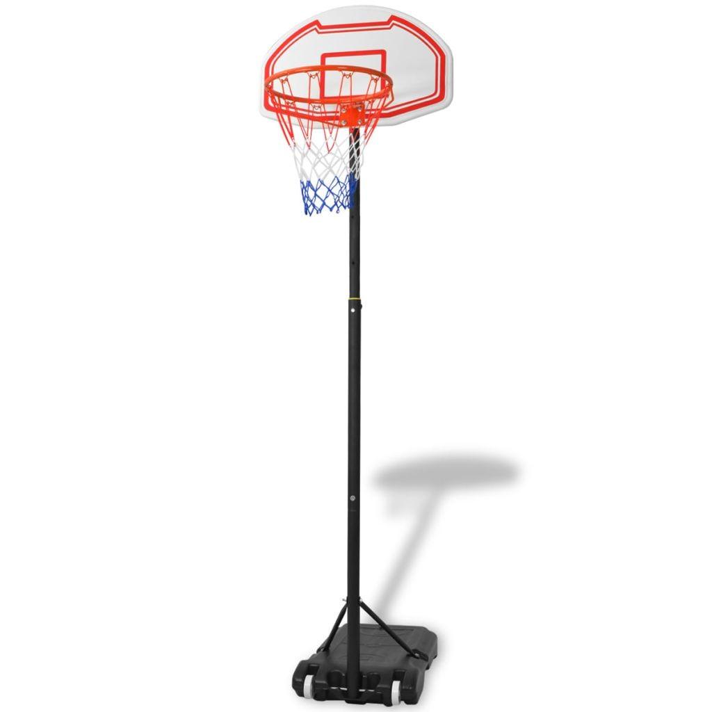 Transportabel basketballkurv 250 cm