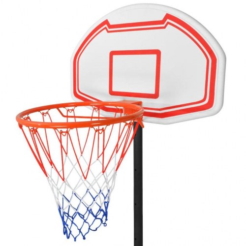 Transportabel basketballkurv 250 cm