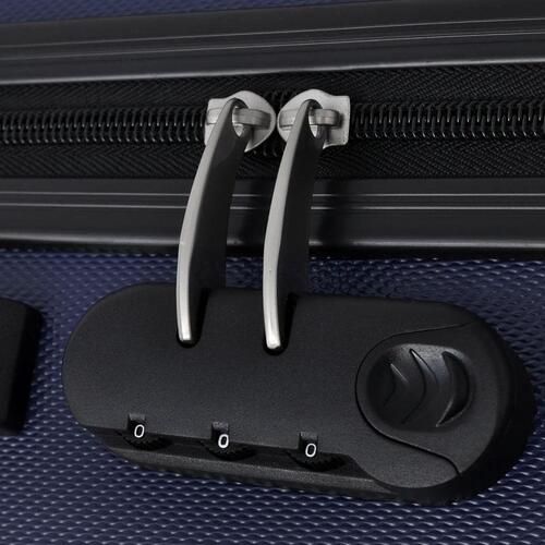 Hardcase trolleysæt 45,5/55/66 cm blå