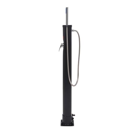 Solopvarmet bruser 8 l PVC stål