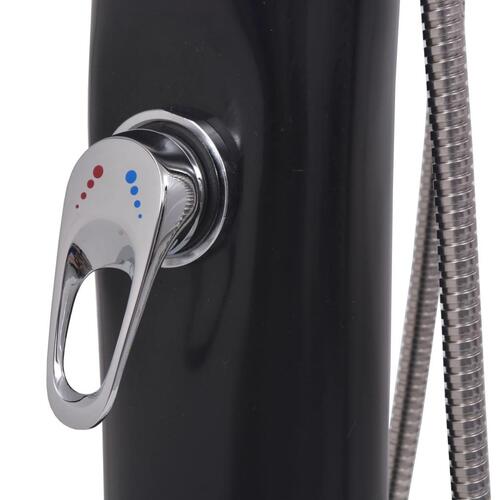 Solopvarmet bruser 8 l PVC stål